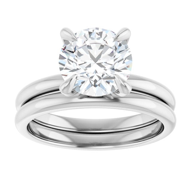 2 CTW Round Lab-Grown Diamond Solitaire | Solita Collection