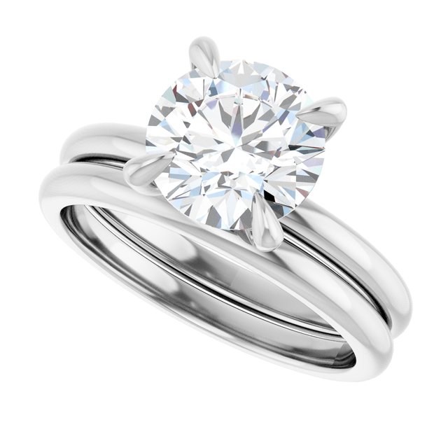 2 CTW Round Lab-Grown Diamond Solitaire | Solita Collection