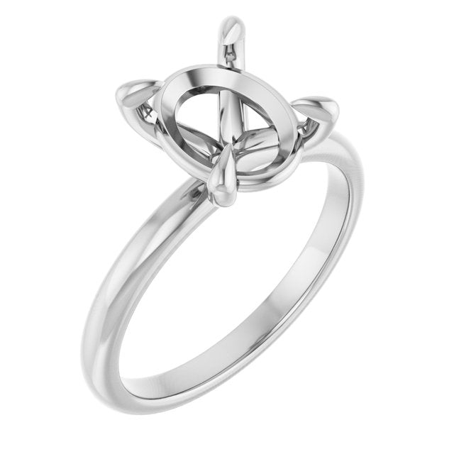 1.8 CTW Lab-Grown Oval Solitaire | Solita Collection