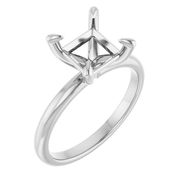2 CTW Lab-Grown Princess Cut Solitaire | Solita Collection