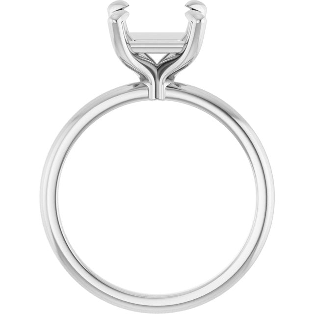 2 CTW Lab-Grown Princess Cut Solitaire | Solita Collection