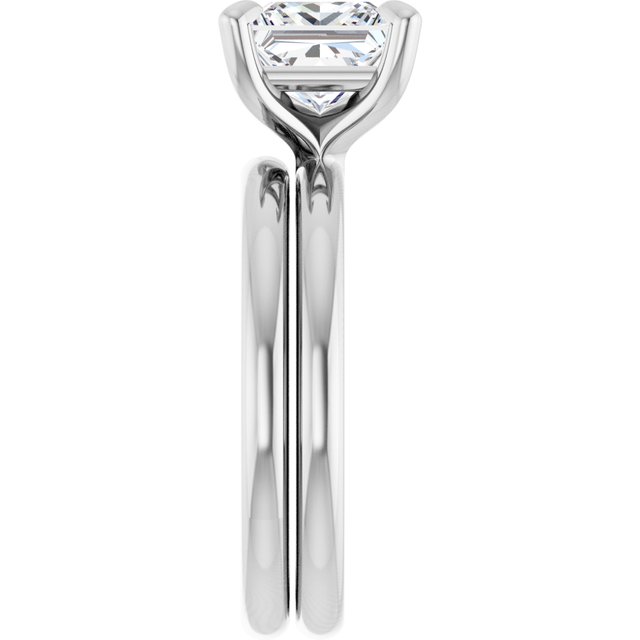2 CTW Lab-Grown Princess Cut Solitaire | Solita Collection