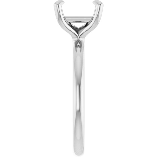 2 CTW Lab-Grown Princess Cut Solitaire | Solita Collection