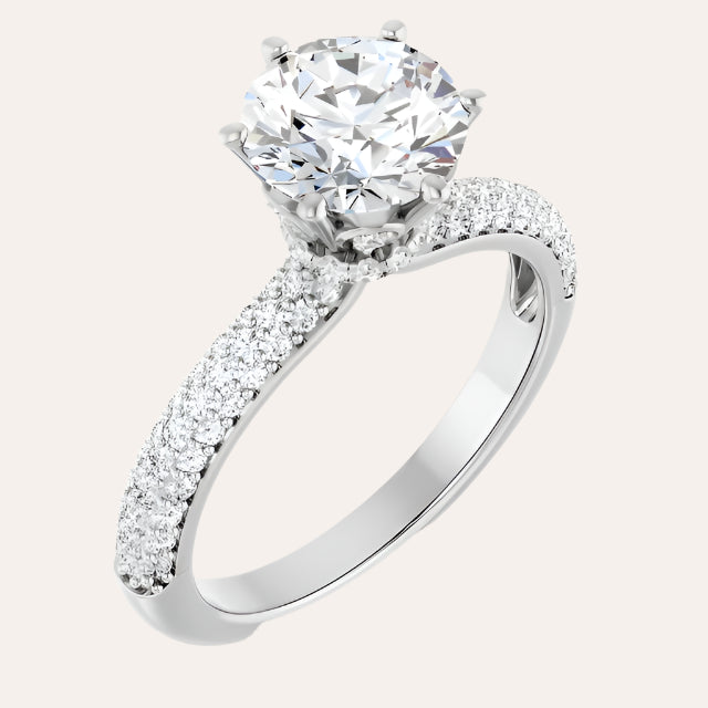Encanta Collection – 2 CTW Lab-Grown Diamond Ring
