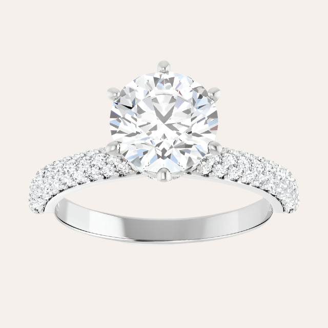 Encanta Collection – 2 CTW Lab-Grown Diamond Ring