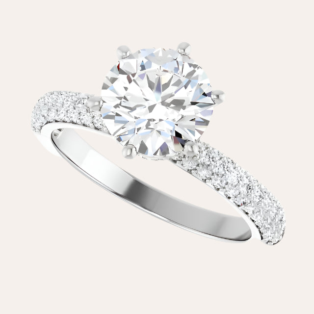 Encanta Collection – 2 CTW Lab-Grown Diamond Ring